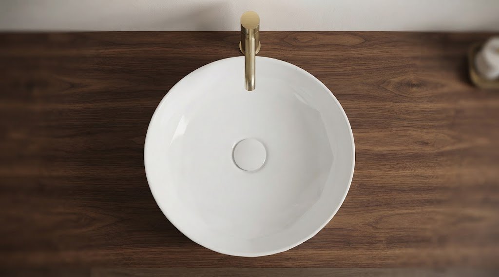 Tornado Art Vanity Wash Basin White – PT-AV-129-W - Image 2