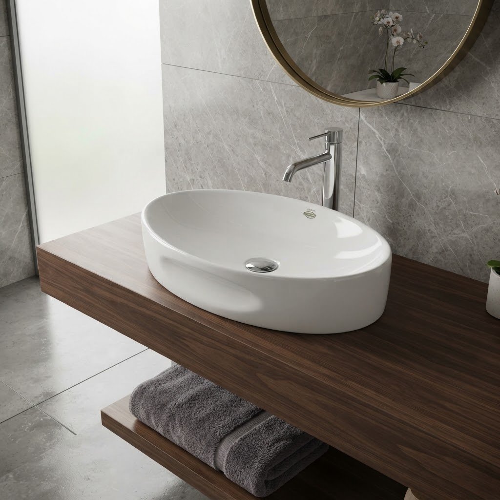 PORTA A6111 Art Vanity Washbasin - Image 2