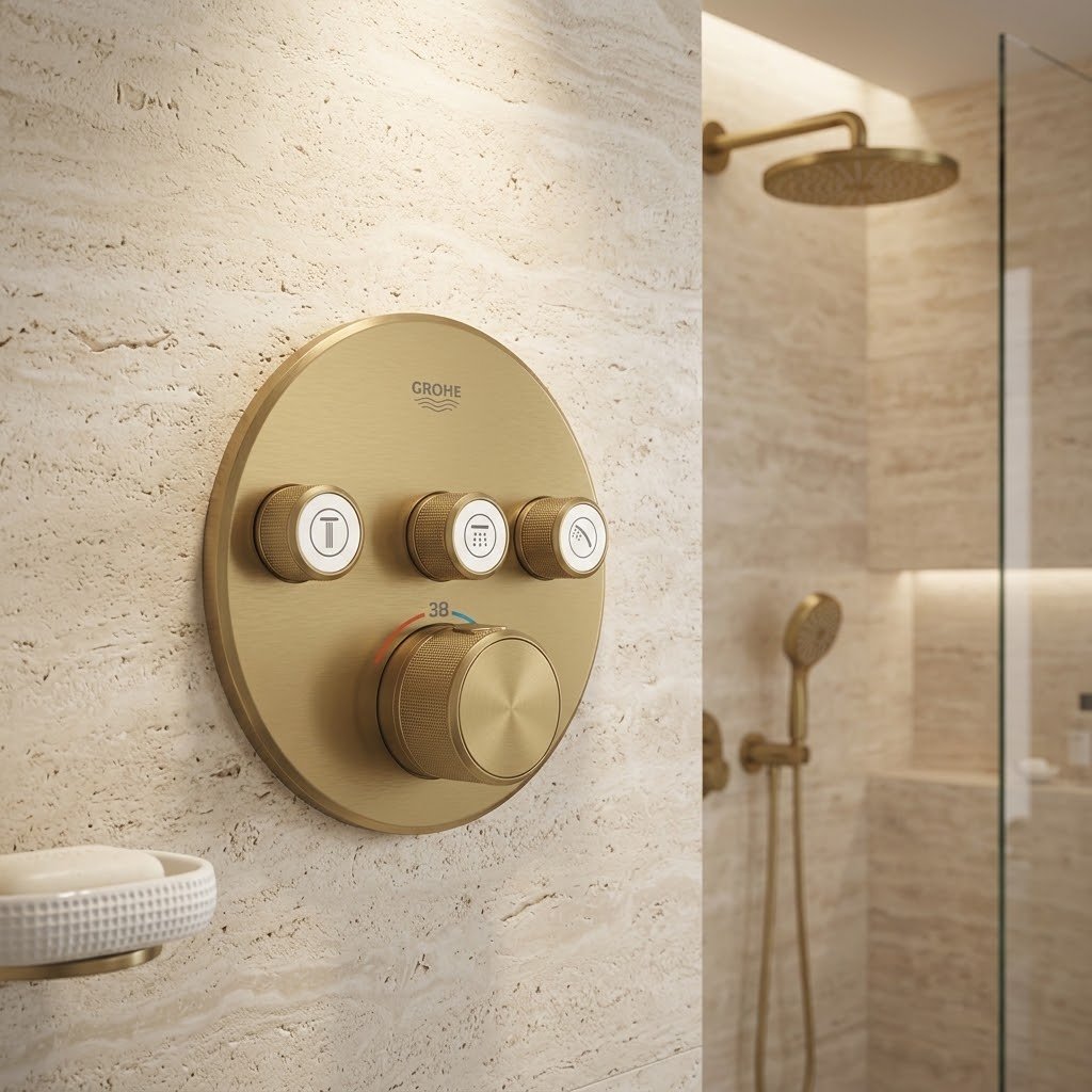 GROHE Concealed Mixer Grohtherm 29121GL0 - Image 2