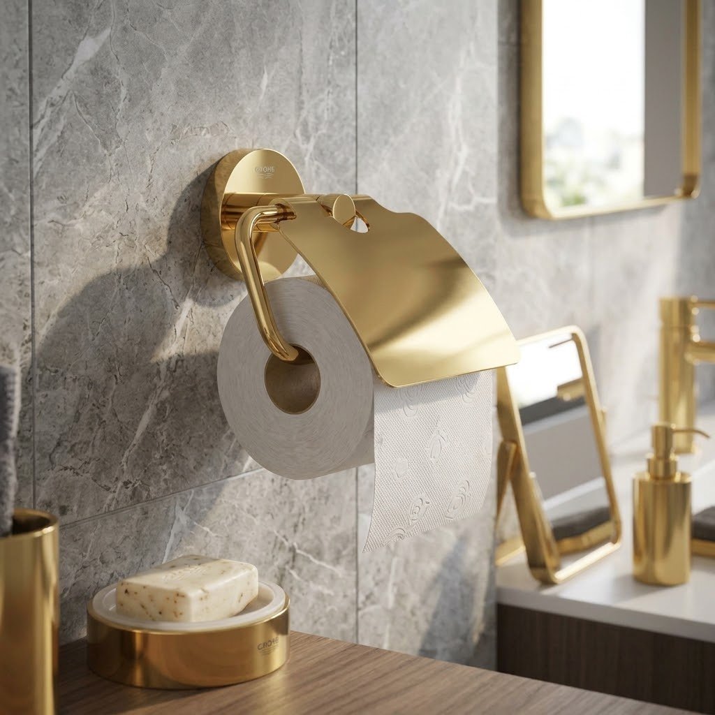 GROHE Paper Holder Essentials 40367GL1 - Image 2