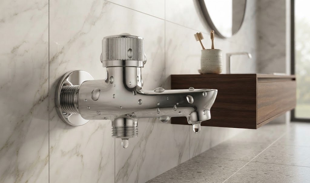 PORTA HDA313-C Double Bibcock with Spout – Chrome - Image 2