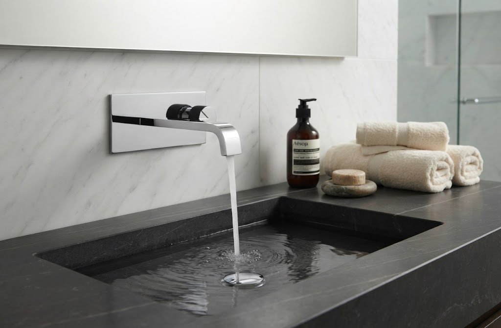 PORTA HDA4060 Wall Mounted Concealed Basin Mixer - Image 2