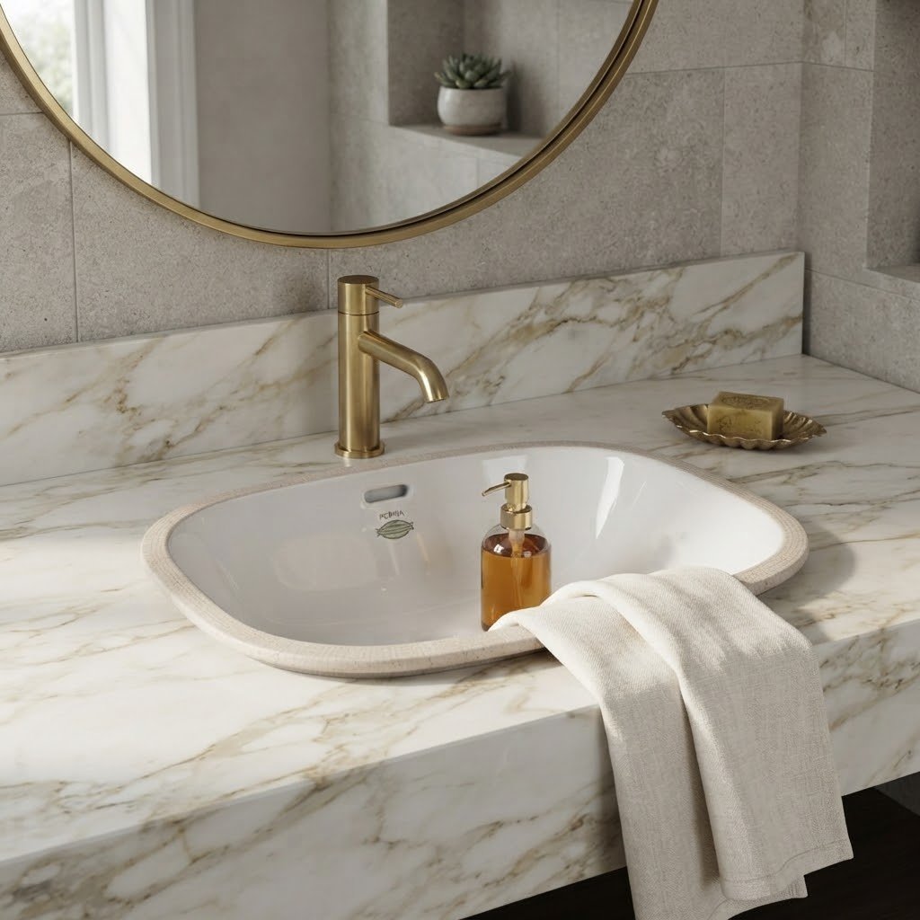 PORTA HDLU008 Under Counter Washbasin - Image 2