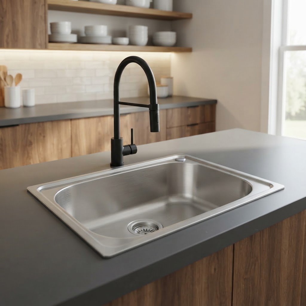 PORTA HDSC8728 Single Bowl Kitchen Sink - Image 2