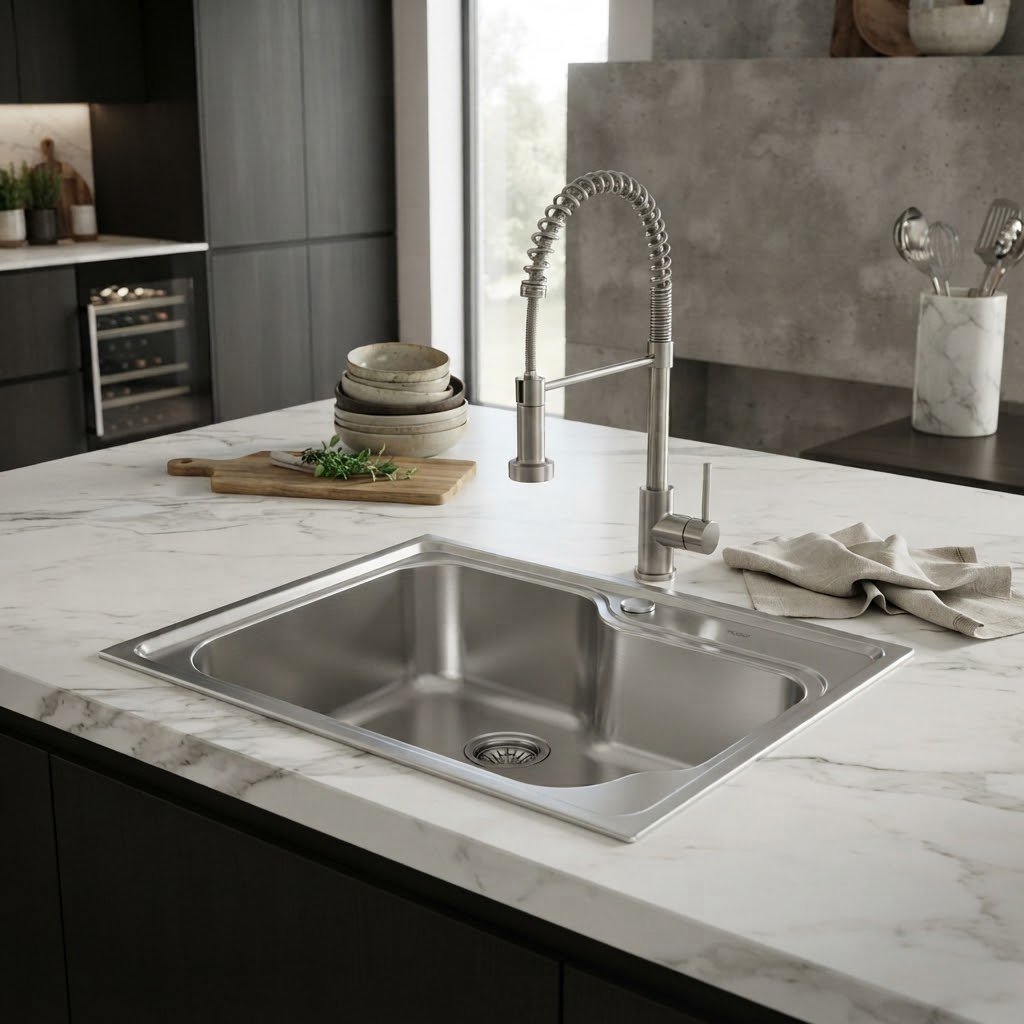 PORTA HDSC8731 Single Bowl Kitchen Sink - Image 2