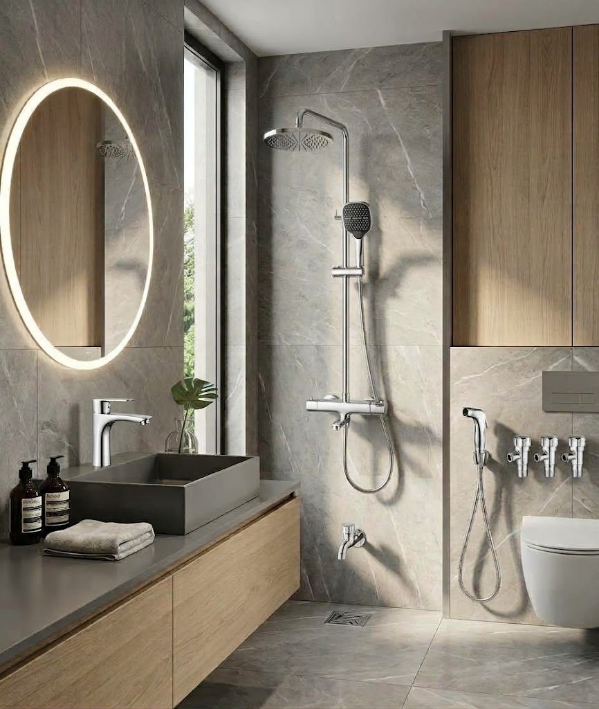 Marachi Sanitary Fittings Shower Set1 MS 0708